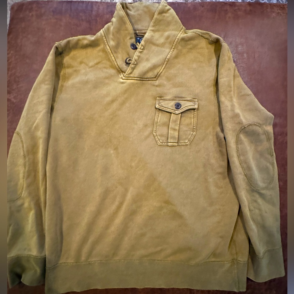 Grayers French Terry Brigadier collar sweatshirt. Really warm and comfy.